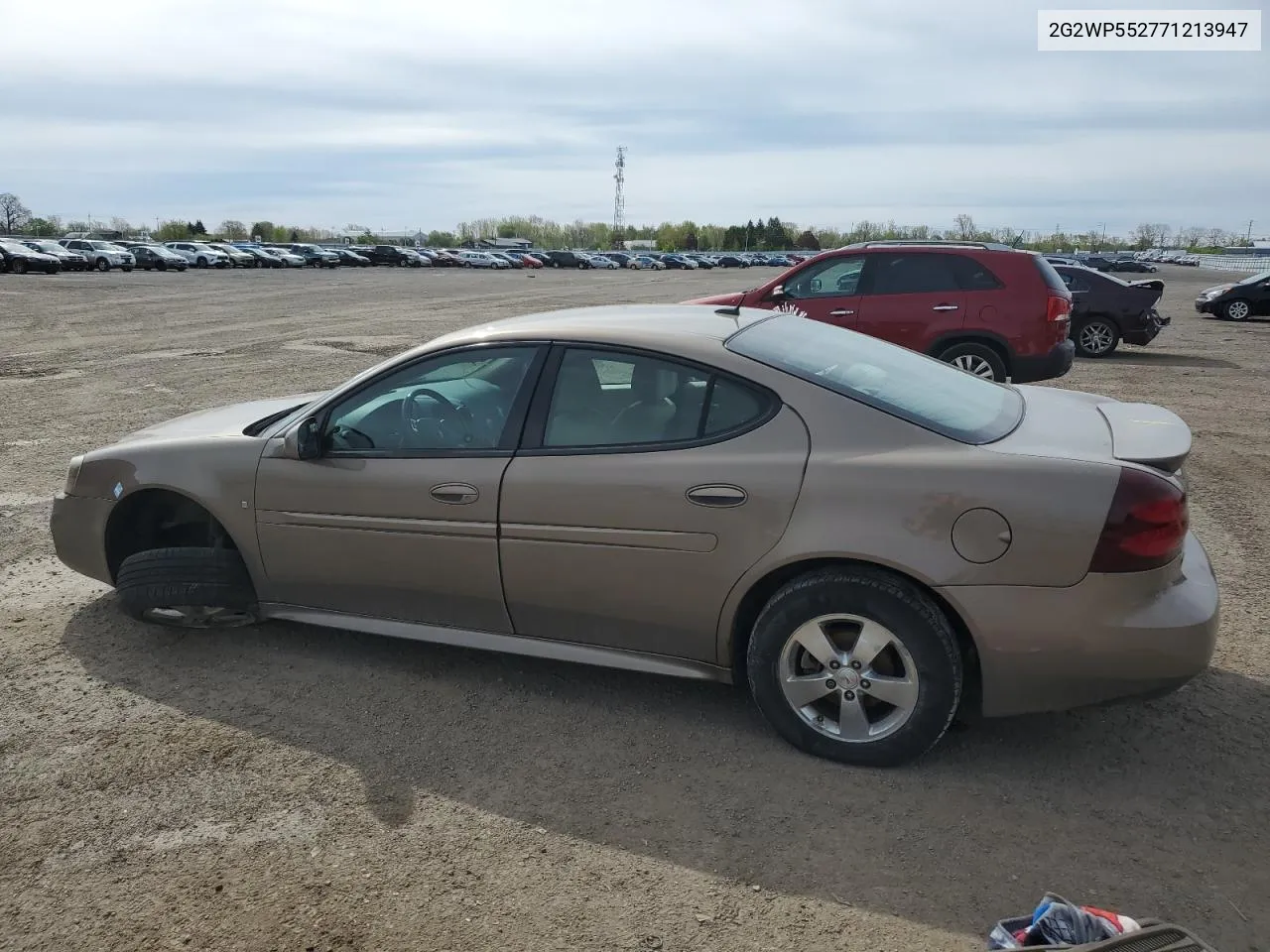 2007 Pontiac Grand Prix VIN: 2G2WP552771213947 Lot: 52661624