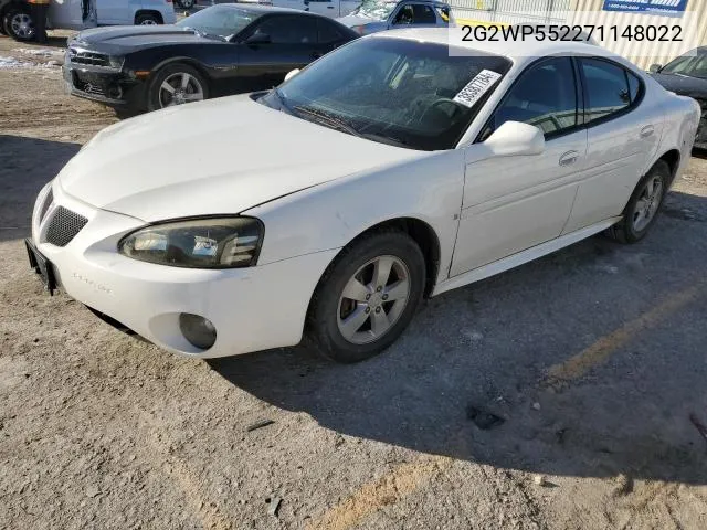 2007 Pontiac Grand Prix VIN: 2G2WP552271148022 Lot: 53157984