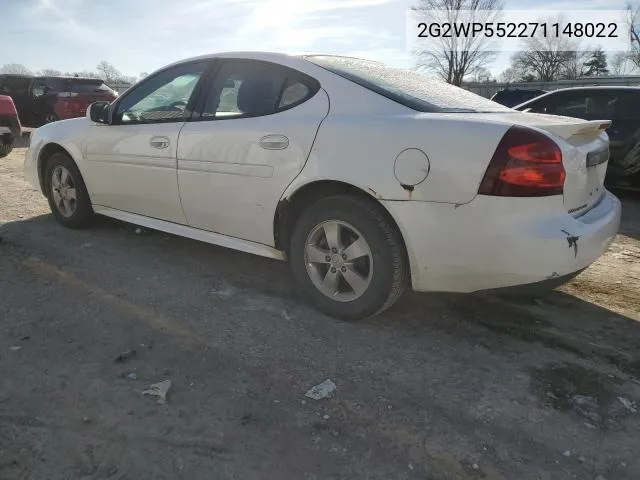 2G2WP552271148022 2007 Pontiac Grand Prix