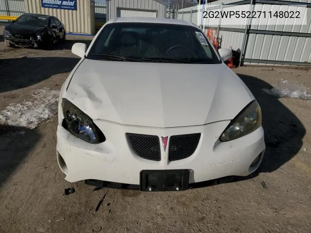 2G2WP552271148022 2007 Pontiac Grand Prix