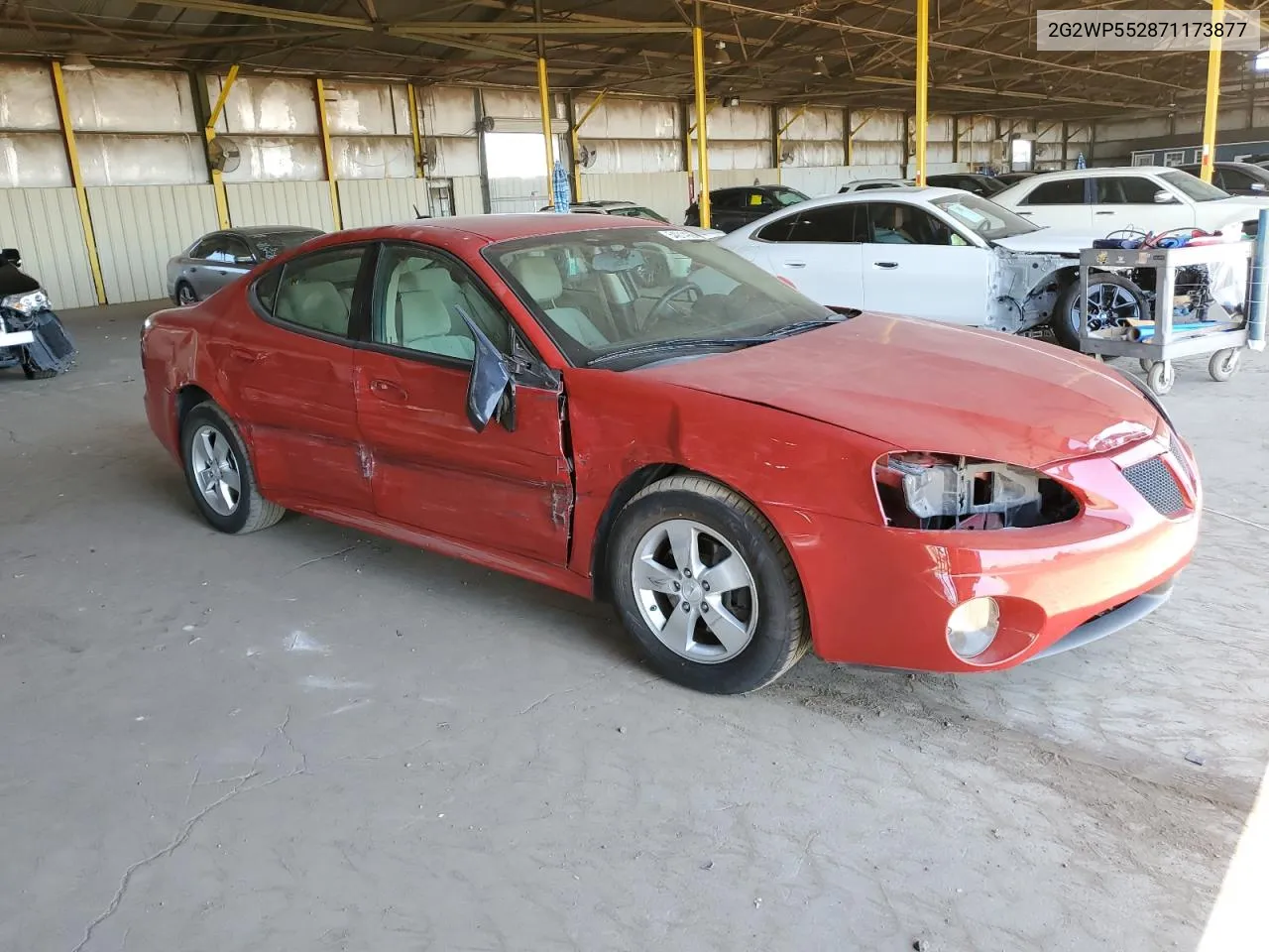 2007 Pontiac Grand Prix VIN: 2G2WP552871173877 Lot: 54214994