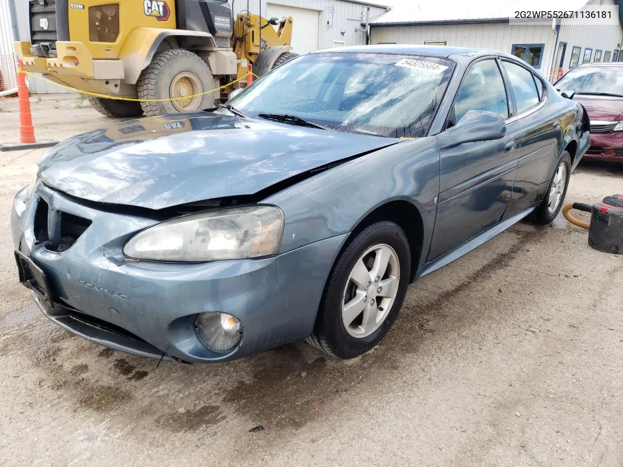 2G2WP552671136181 2007 Pontiac Grand Prix