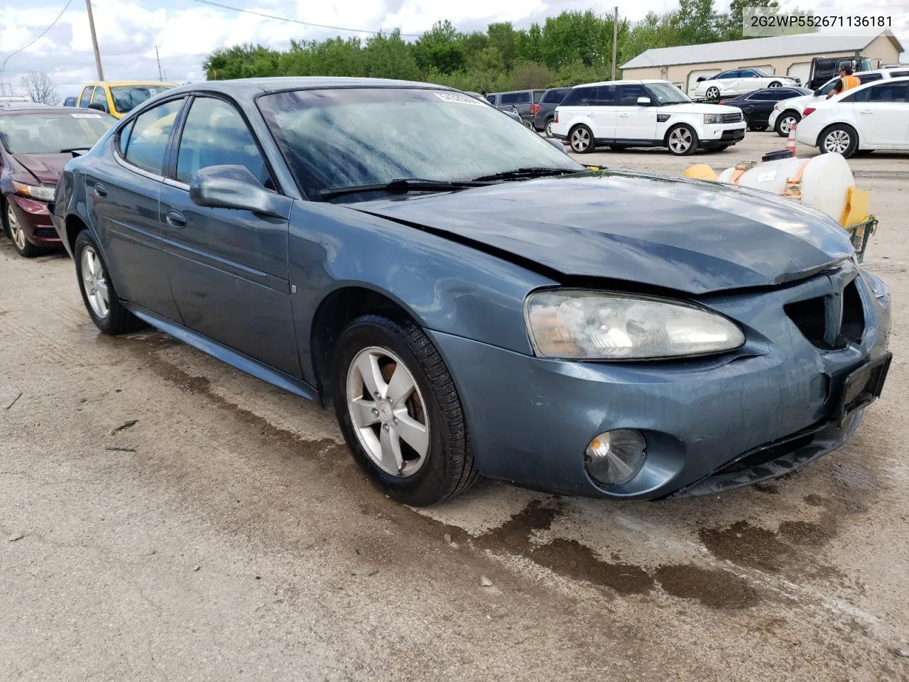 2007 Pontiac Grand Prix VIN: 2G2WP552671136181 Lot: 54325604