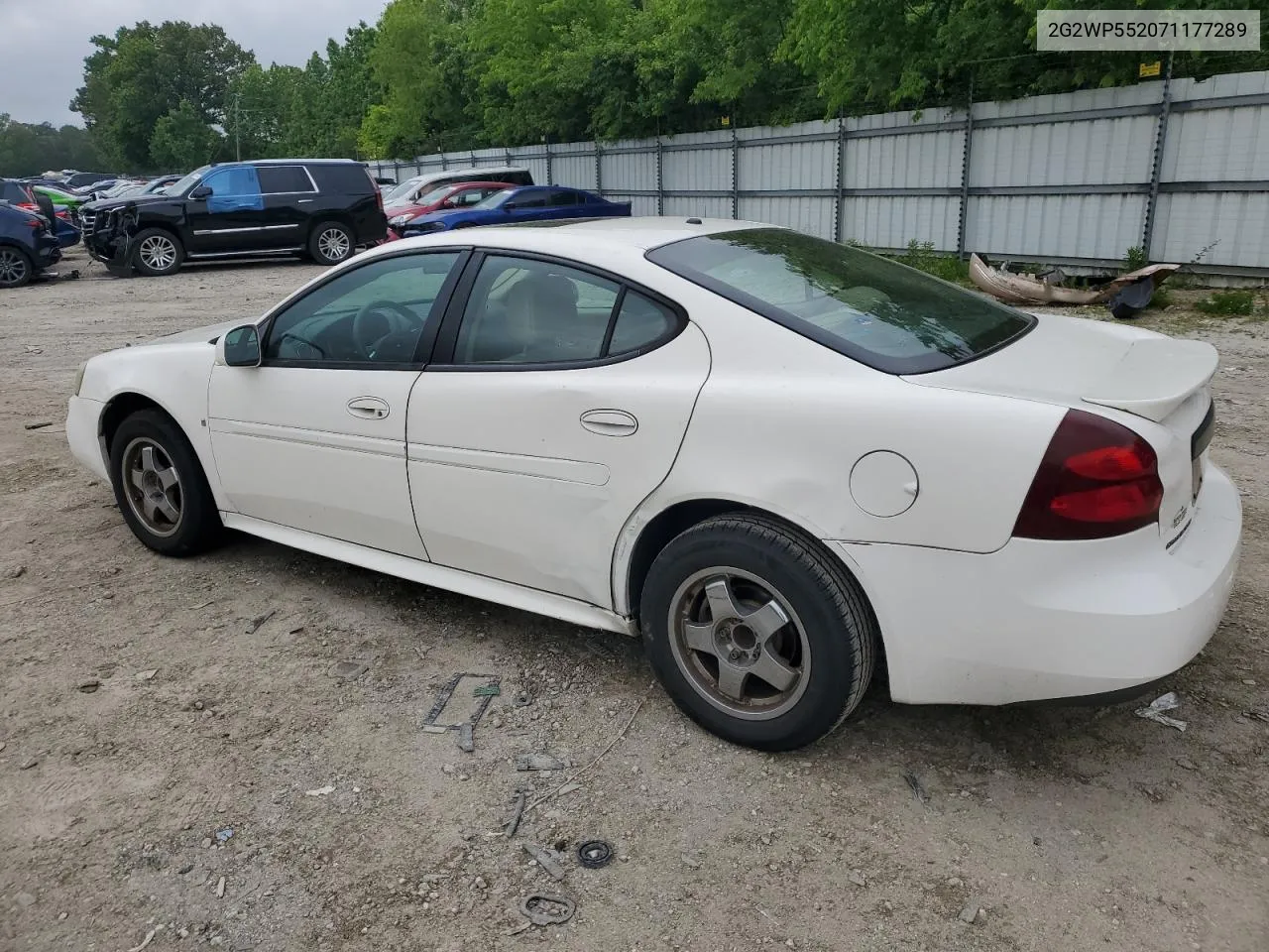 2G2WP552071177289 2007 Pontiac Grand Prix