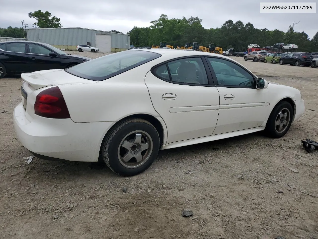 2G2WP552071177289 2007 Pontiac Grand Prix