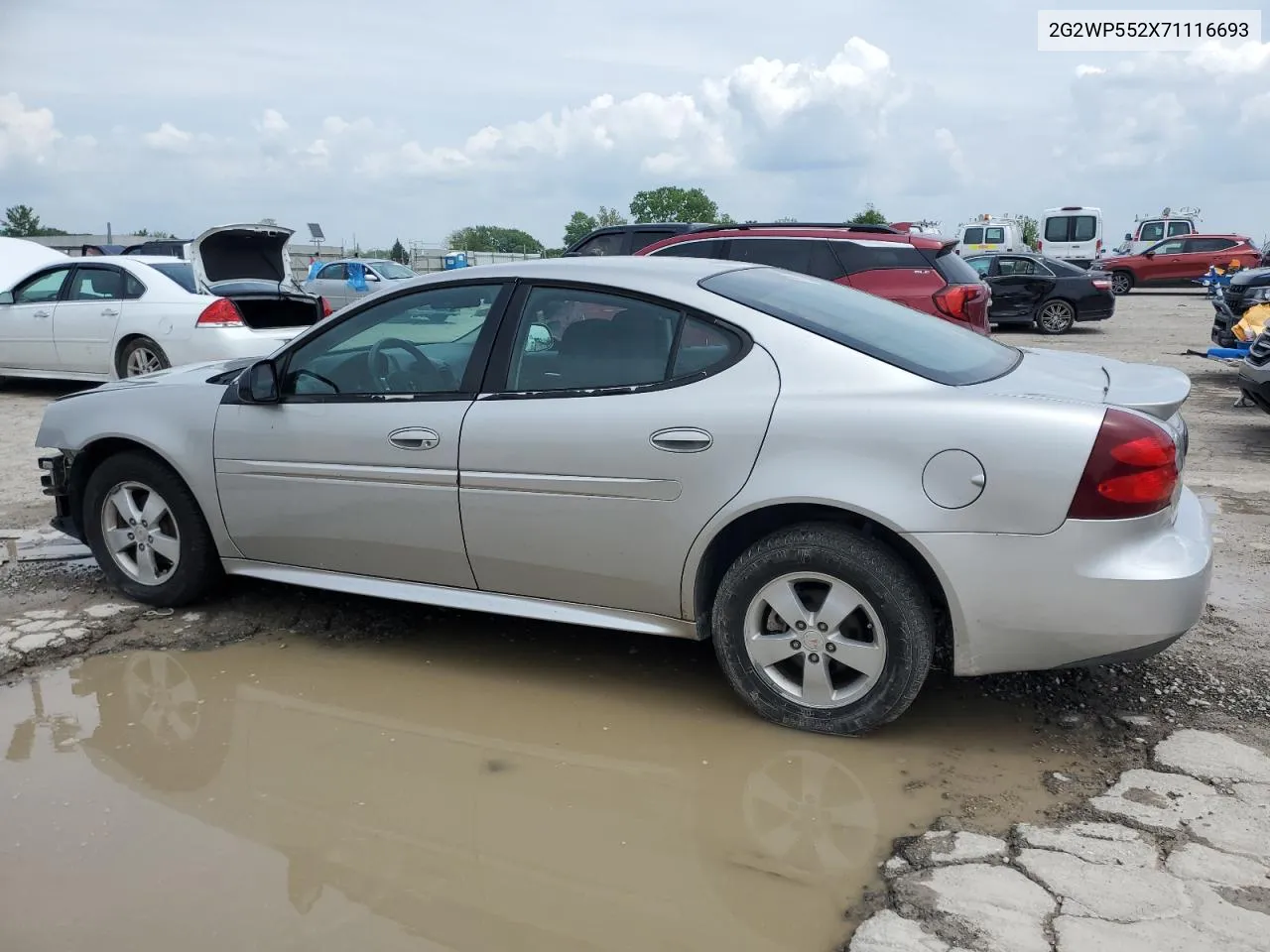 2007 Pontiac Grand Prix VIN: 2G2WP552X71116693 Lot: 54642104