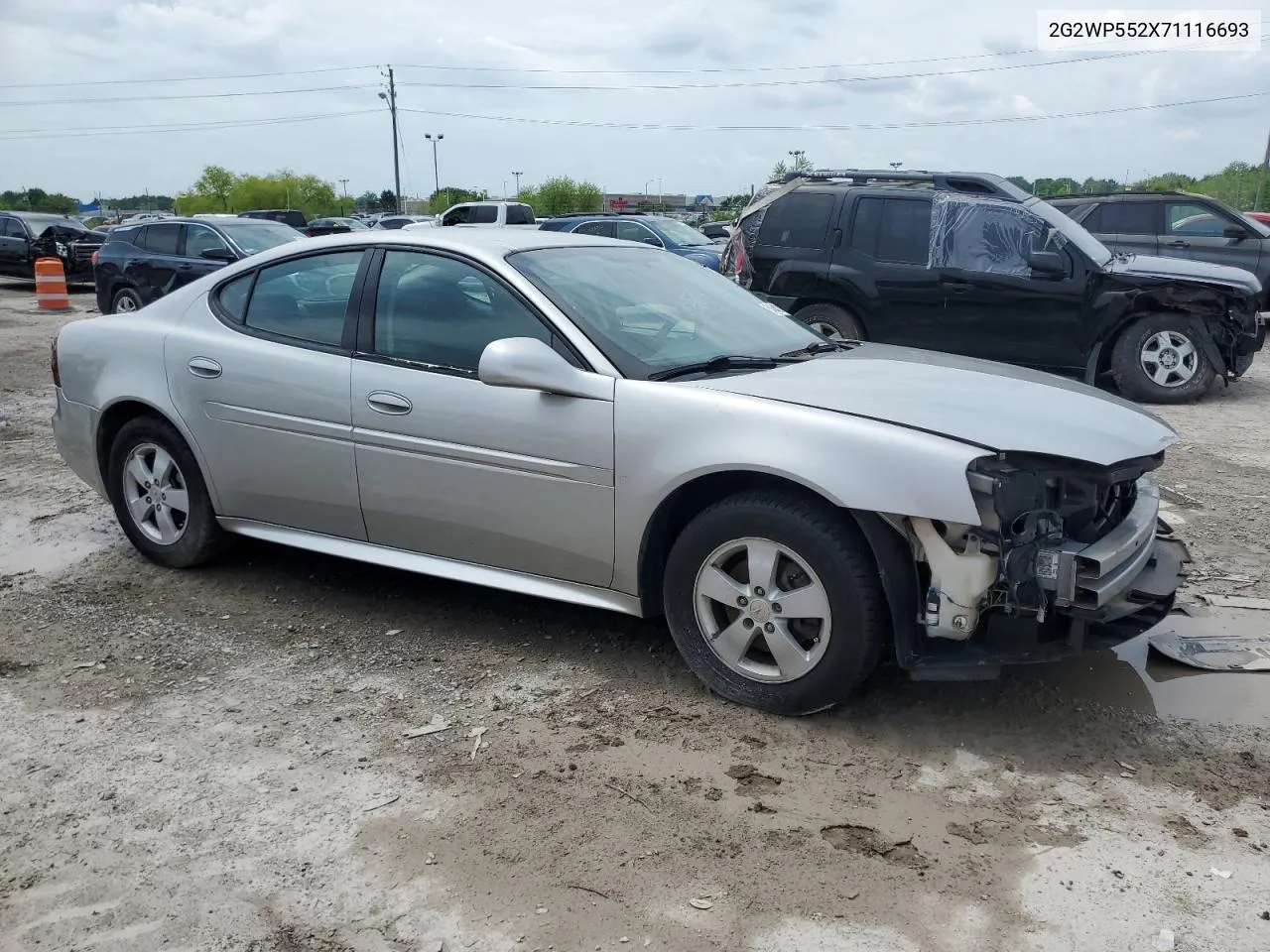 2007 Pontiac Grand Prix VIN: 2G2WP552X71116693 Lot: 54642104