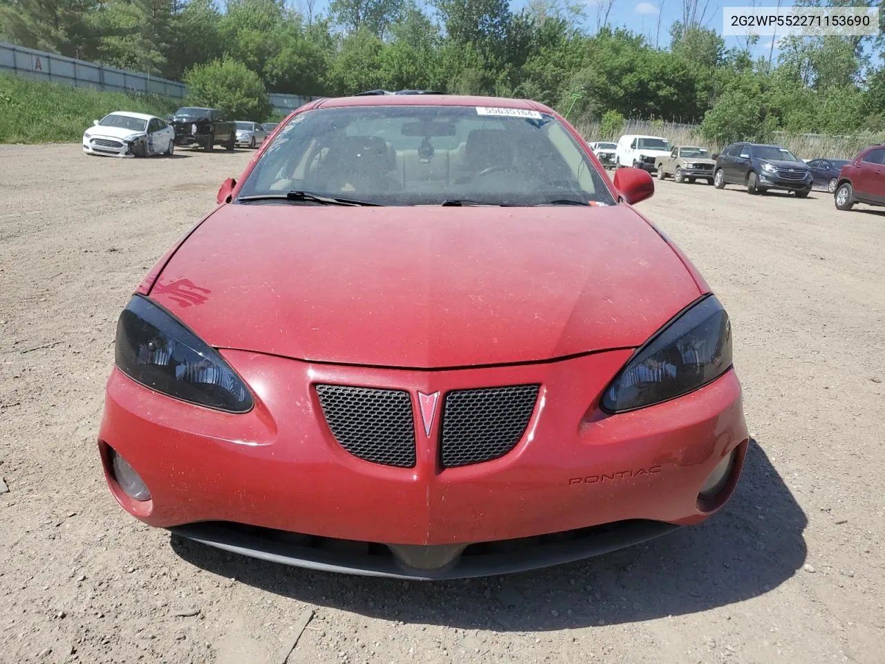 2007 Pontiac Grand Prix VIN: 2G2WP552271153690 Lot: 55635164