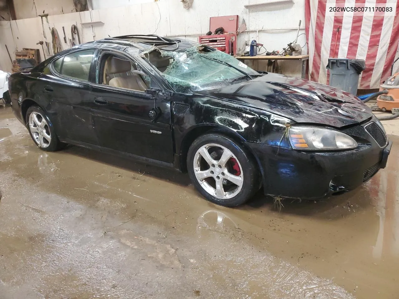 2007 Pontiac Grand Prix Gxp VIN: 2G2WC58C071170083 Lot: 56753644