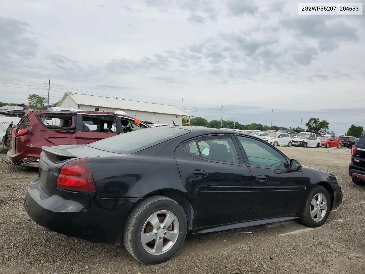 2G2WP552071204653 2007 Pontiac Grand Prix