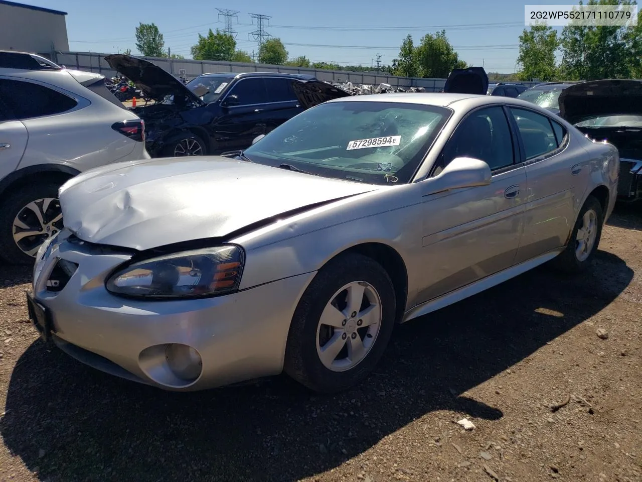 2G2WP552171110779 2007 Pontiac Grand Prix