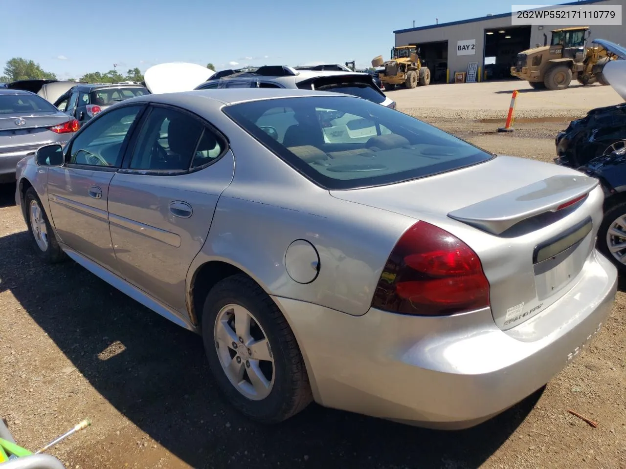 2G2WP552171110779 2007 Pontiac Grand Prix