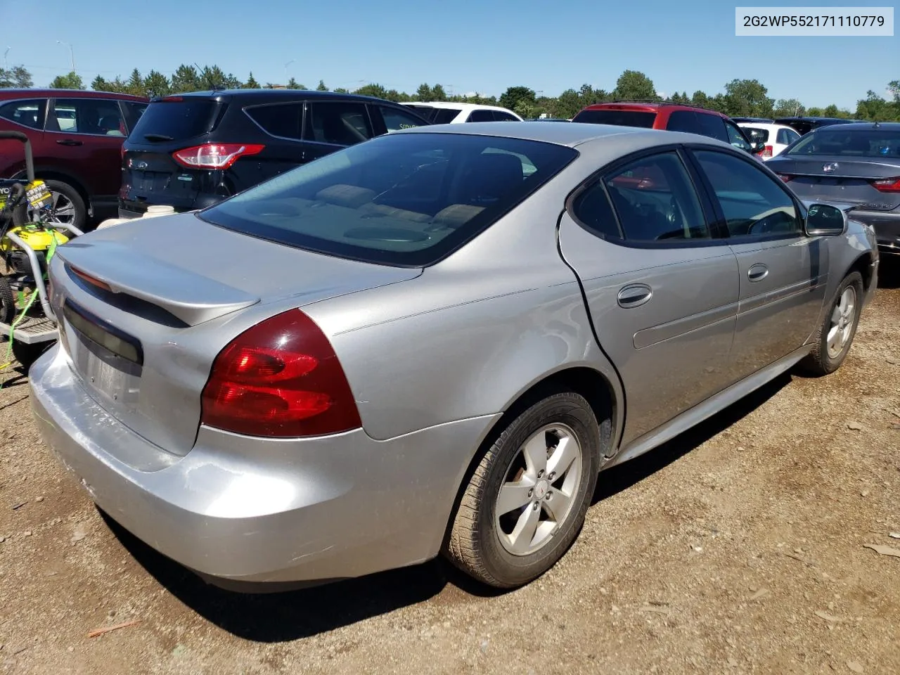 2007 Pontiac Grand Prix VIN: 2G2WP552171110779 Lot: 57298594