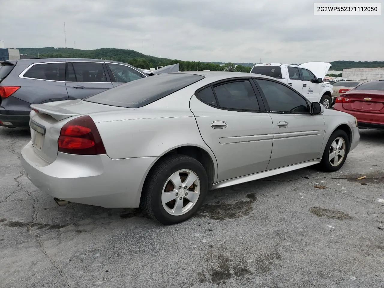 2007 Pontiac Grand Prix VIN: 2G2WP552371112050 Lot: 57304714