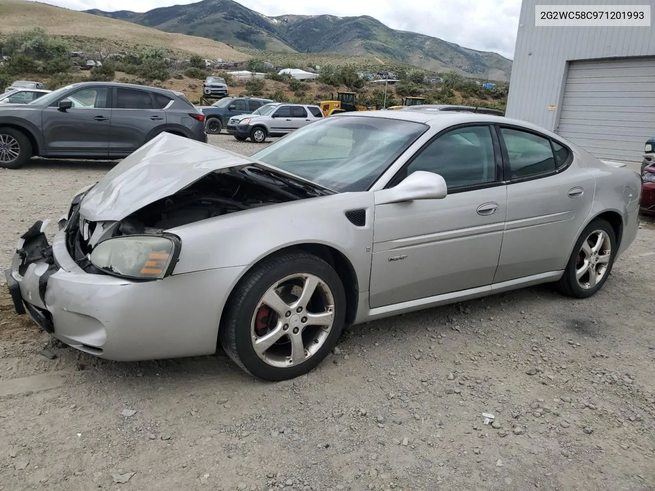 2007 Pontiac Grand Prix Gxp VIN: 2G2WC58C971201993 Lot: 57459174