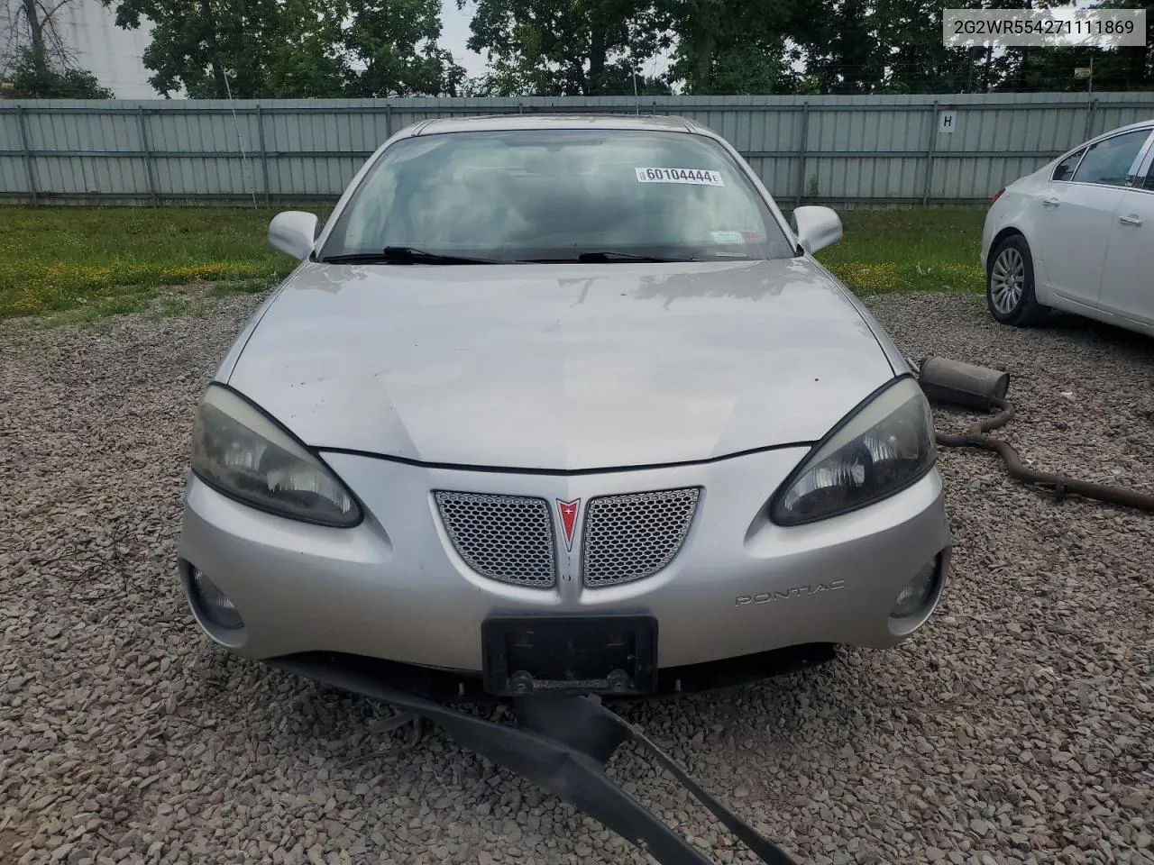 2G2WR554271111869 2007 Pontiac Grand Prix Gt