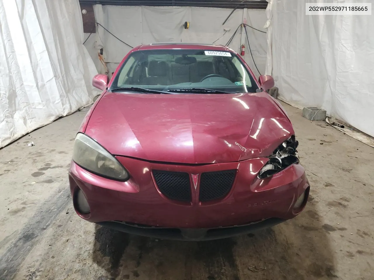 2007 Pontiac Grand Prix VIN: 2G2WP552971185665 Lot: 60925054