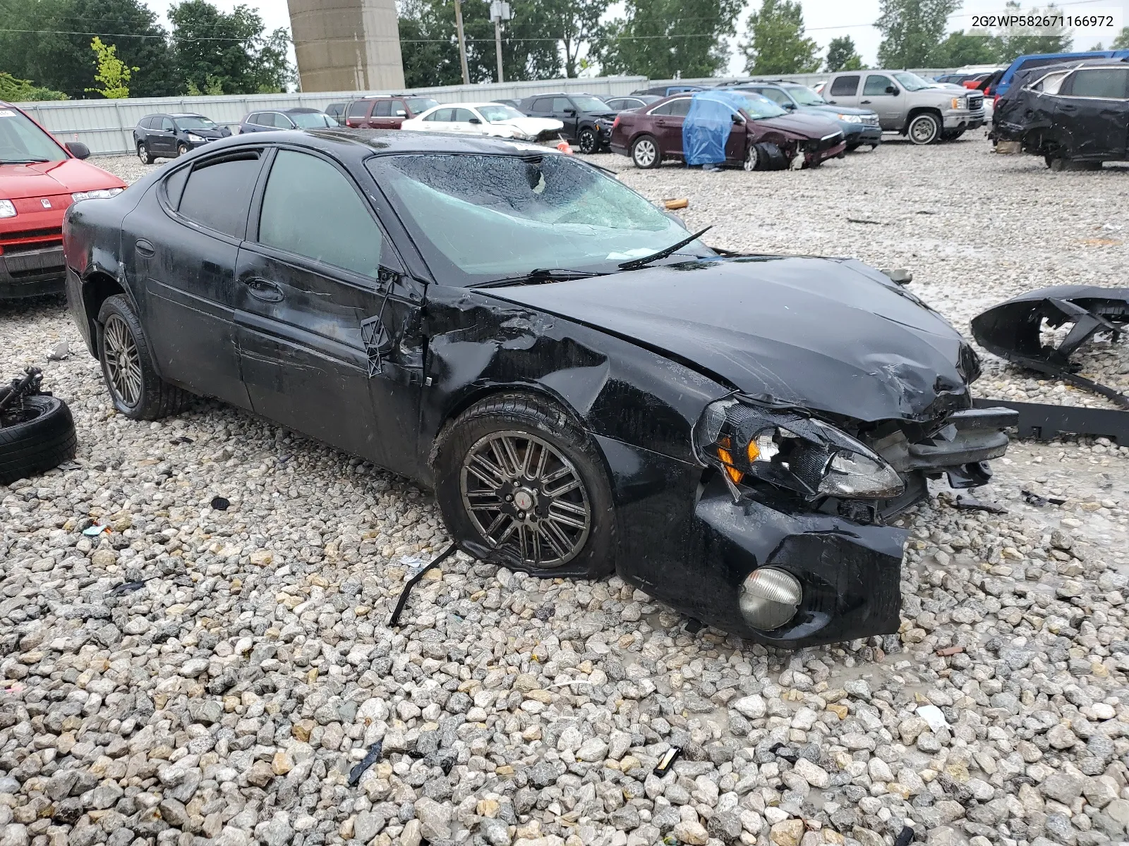 2007 Pontiac Grand Prix VIN: 2G2WP582671166972 Lot: 60950204