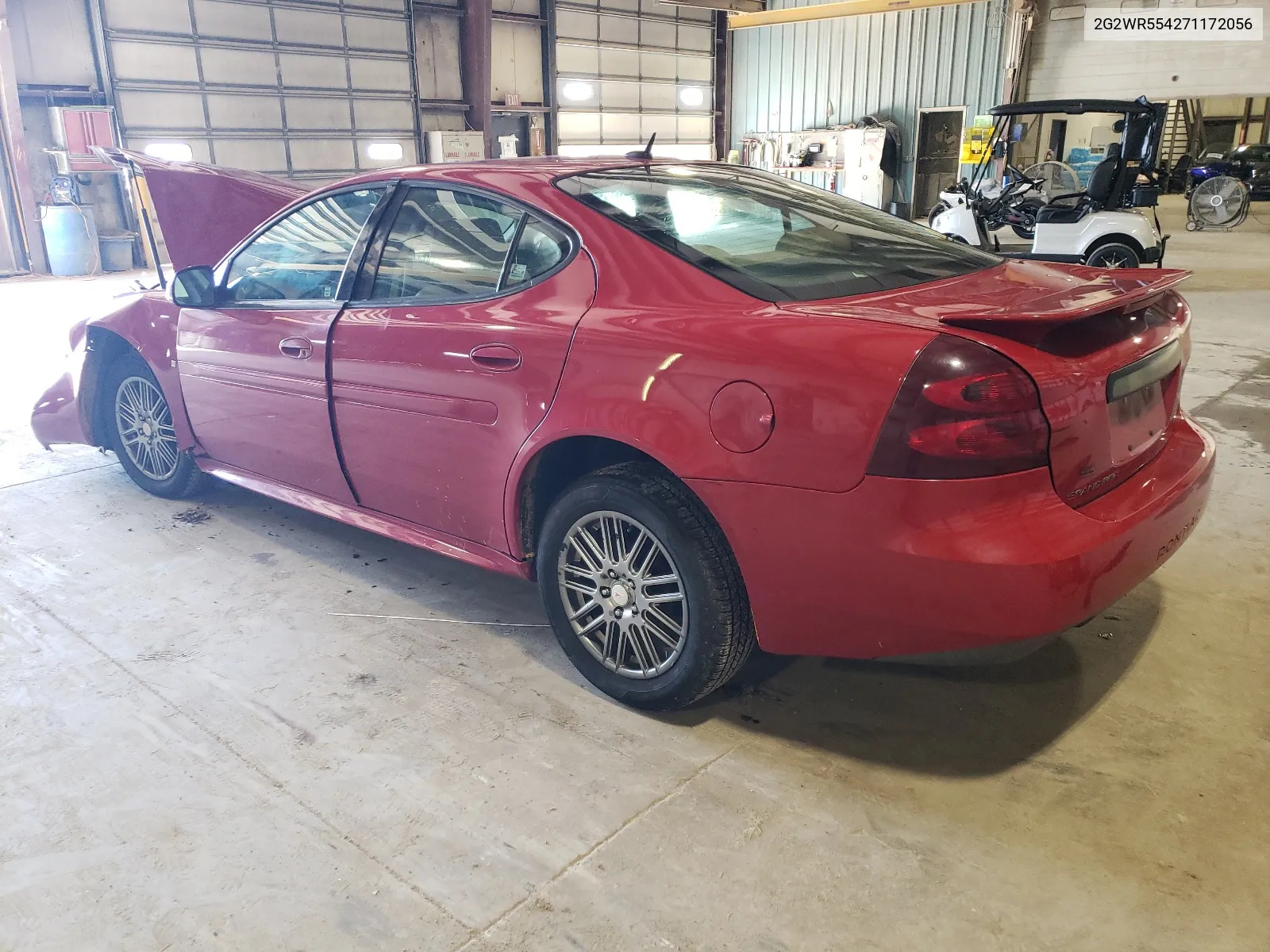 2007 Pontiac Grand Prix Gt VIN: 2G2WR554271172056 Lot: 61622694