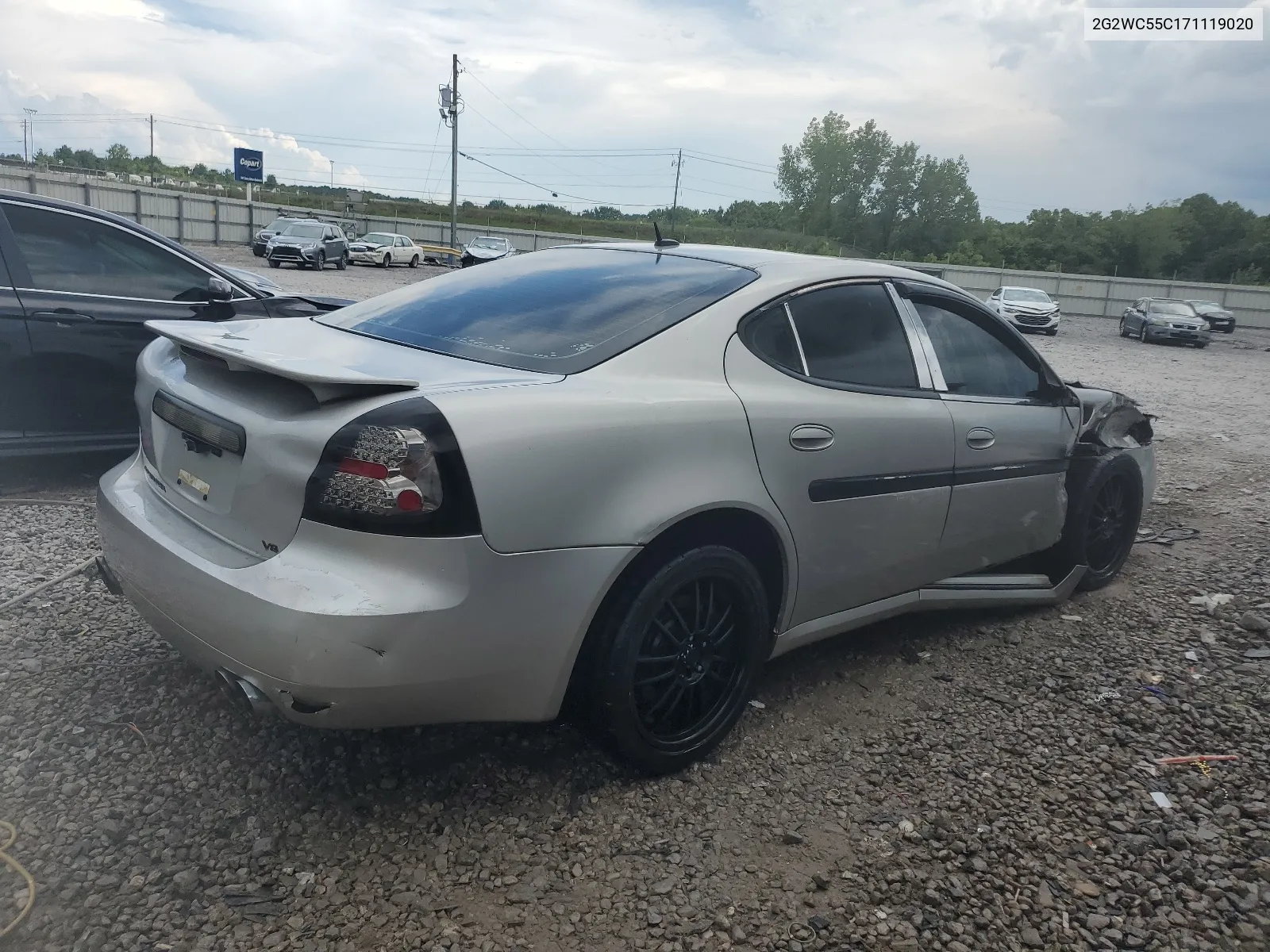 2007 Pontiac Grand Prix Gxp VIN: 2G2WC55C171119020 Lot: 61901654