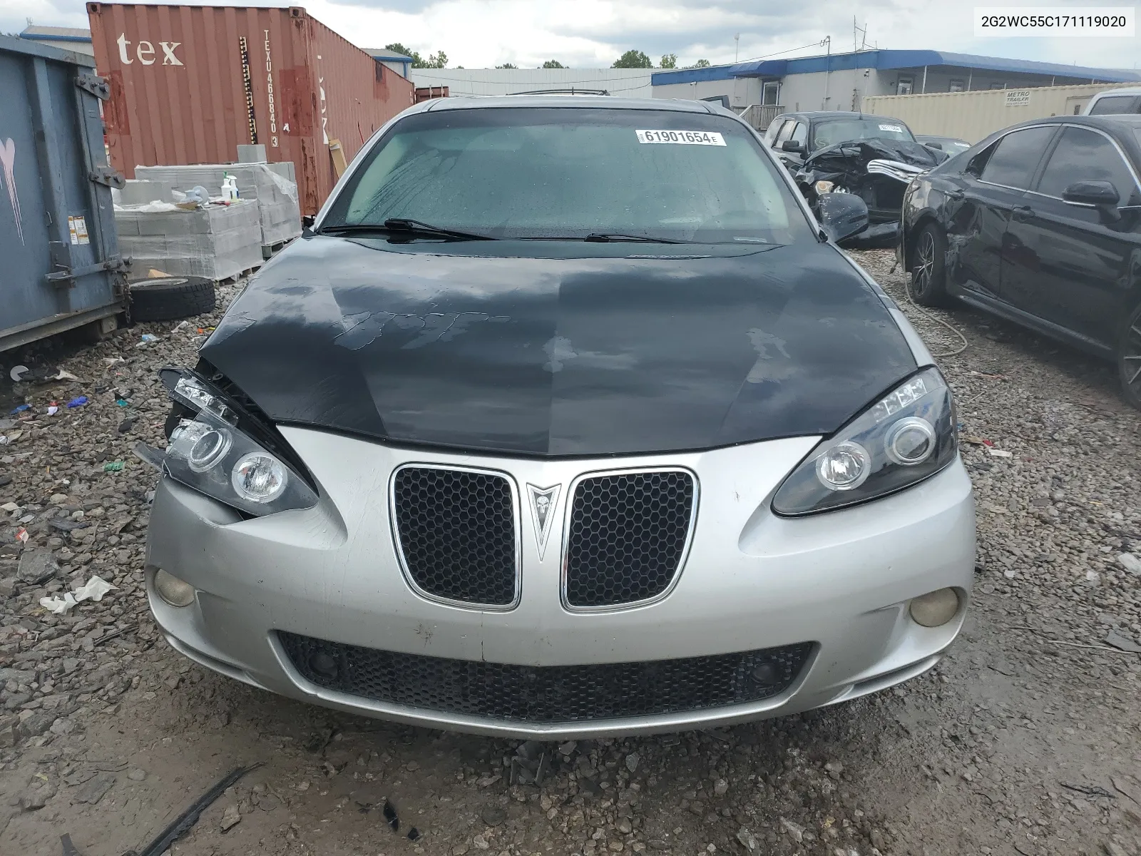 2007 Pontiac Grand Prix Gxp VIN: 2G2WC55C171119020 Lot: 61901654