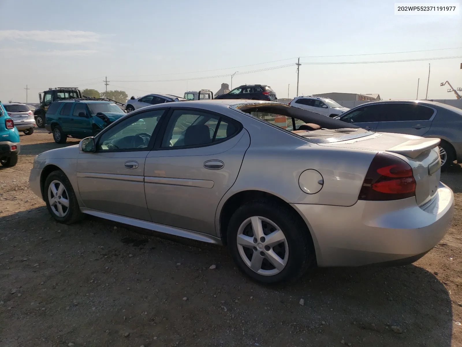 2007 Pontiac Grand Prix VIN: 2G2WP552371191977 Lot: 62060154