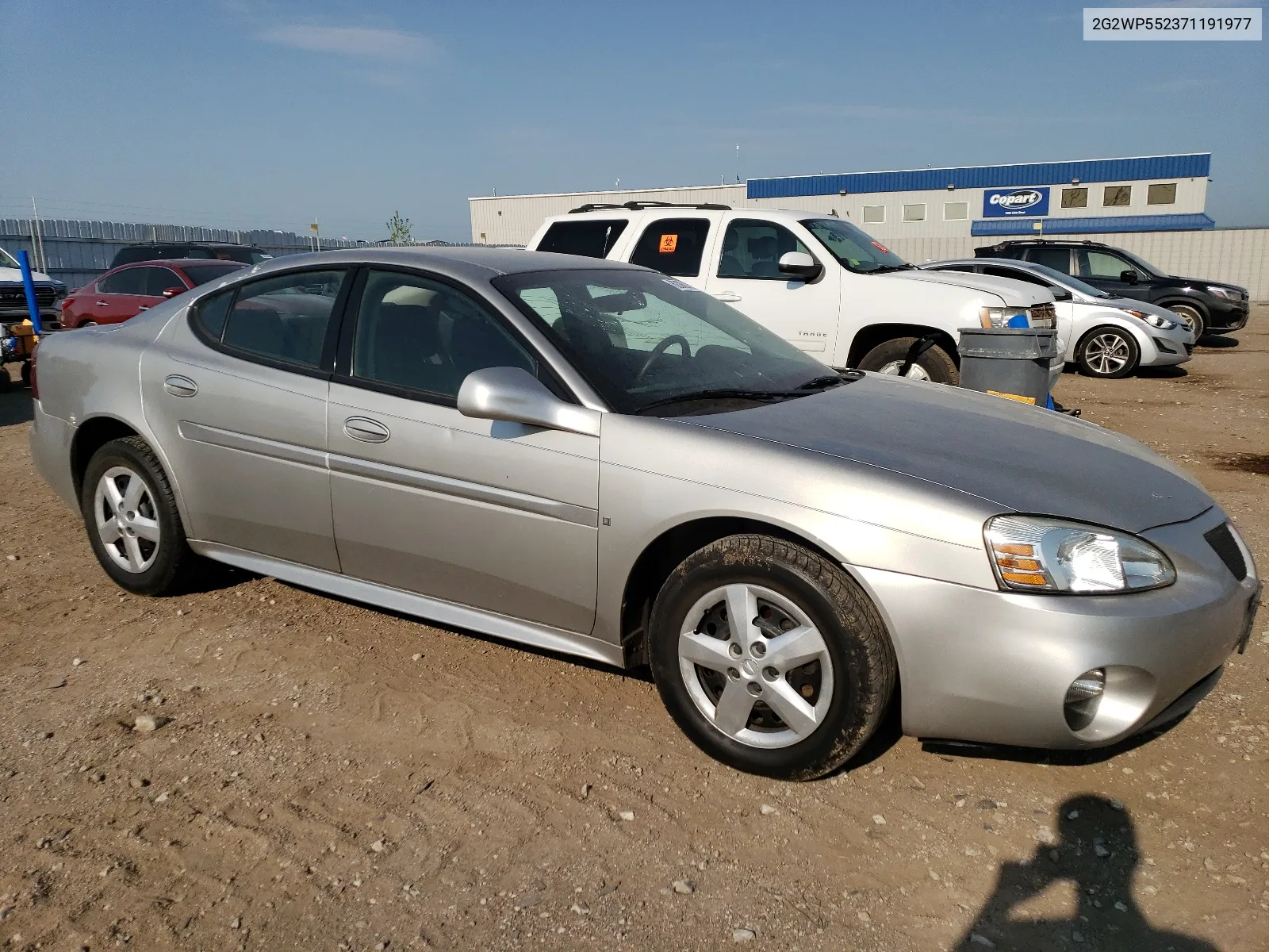 2007 Pontiac Grand Prix VIN: 2G2WP552371191977 Lot: 62060154