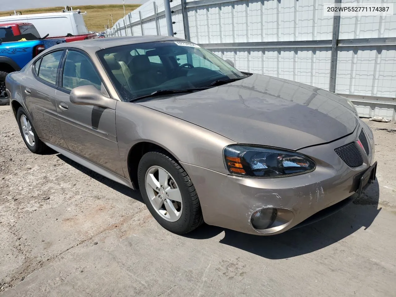 2G2WP552771174387 2007 Pontiac Grand Prix