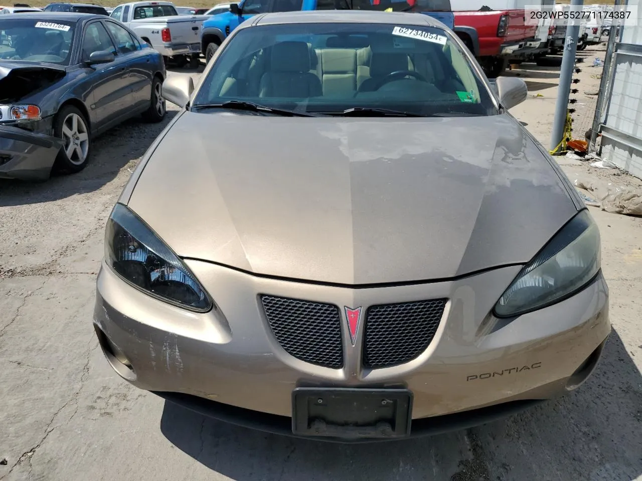 2G2WP552771174387 2007 Pontiac Grand Prix