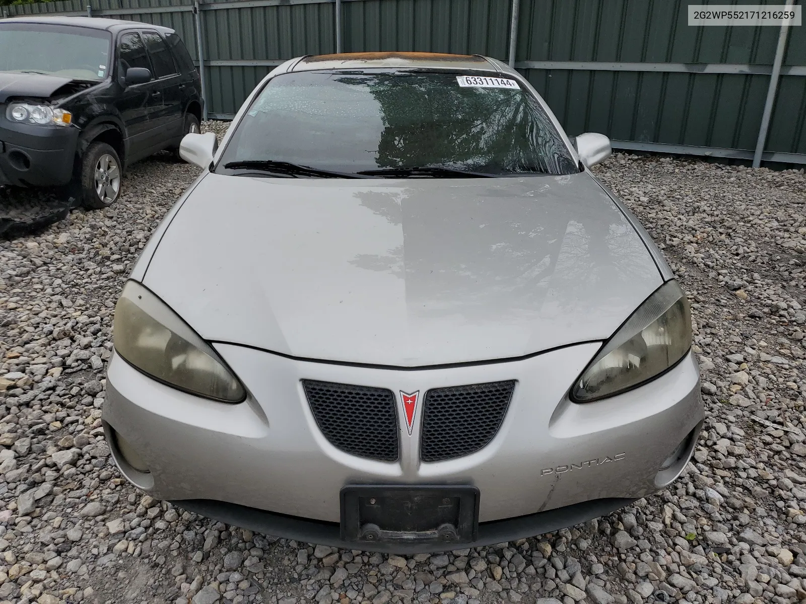 2007 Pontiac Grand Prix VIN: 2G2WP552171216259 Lot: 63311144