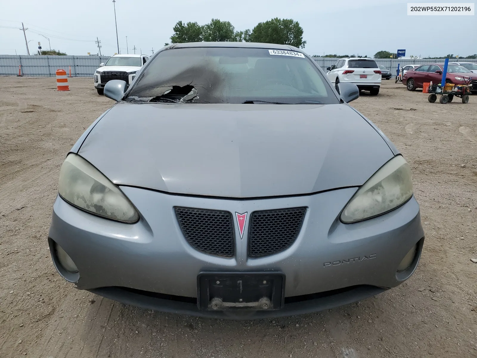 2007 Pontiac Grand Prix VIN: 2G2WP552X71202196 Lot: 63384834