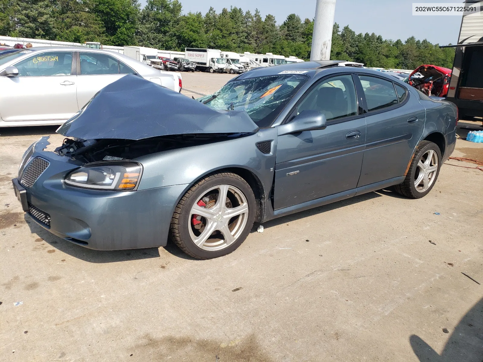 2G2WC55C671225091 2007 Pontiac Grand Prix Gxp