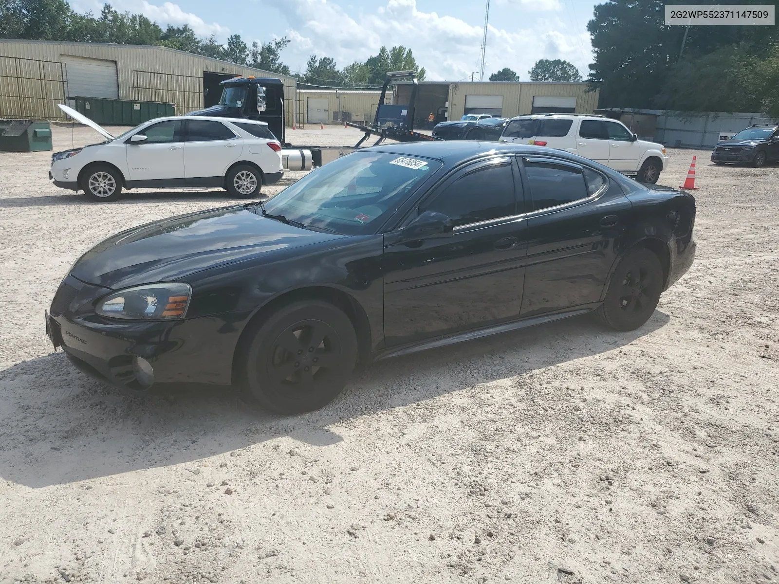 2007 Pontiac Grand Prix VIN: 2G2WP552371147509 Lot: 65476054