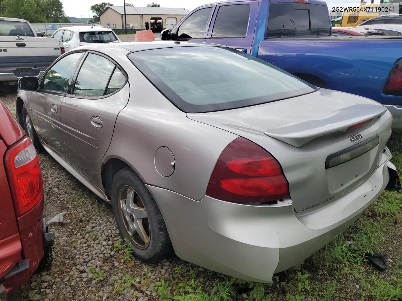 2007 Pontiac Grand Prix Gt VIN: 2G2WR554X71190241 Lot: 65907594