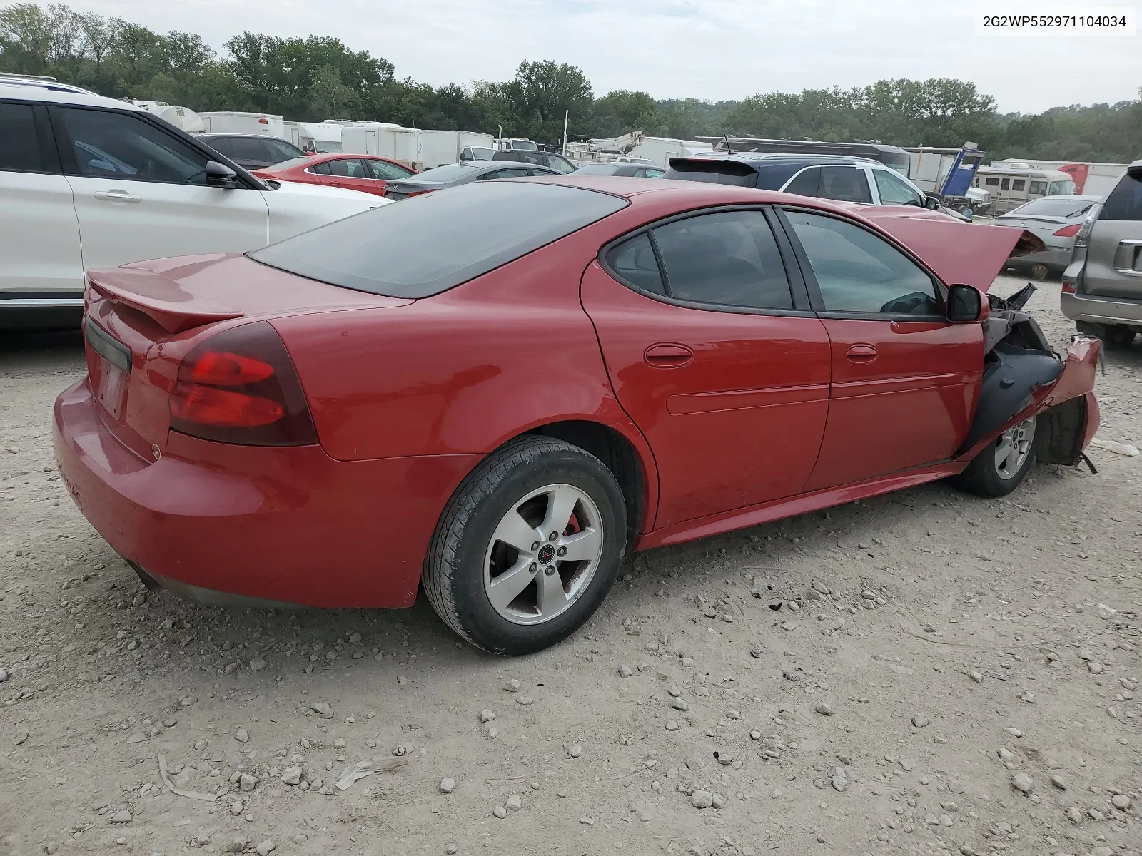 2007 Pontiac Grand Prix VIN: 2G2WP552971104034 Lot: 67900174