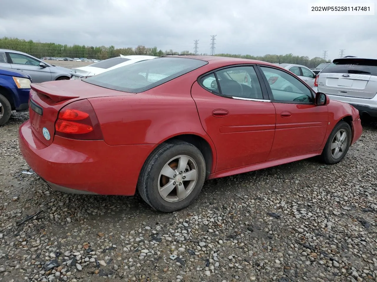 2G2WP552581147481 2008 Pontiac Grand Prix