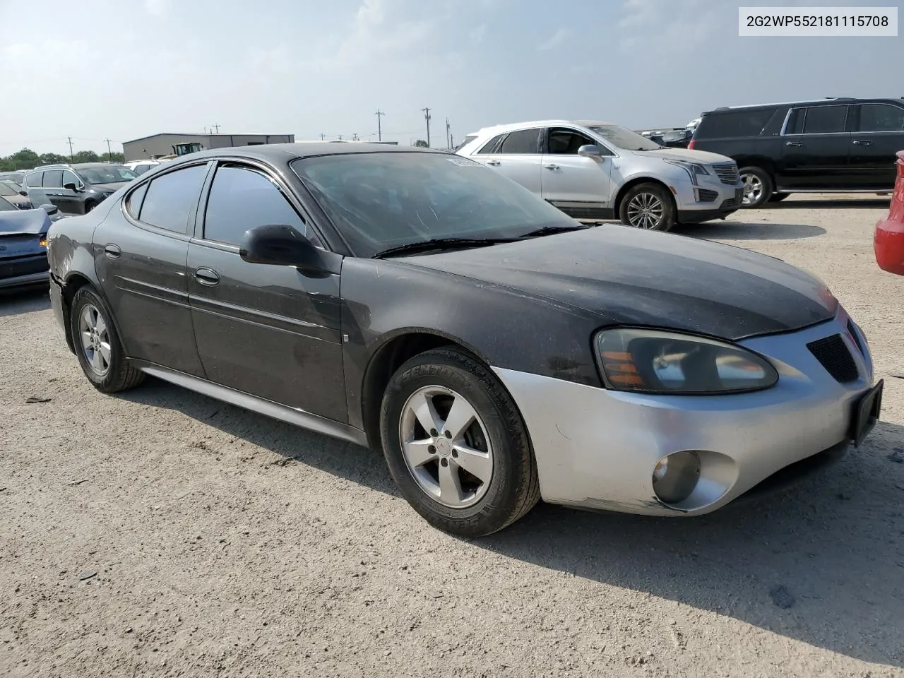 2G2WP552181115708 2008 Pontiac Grand Prix