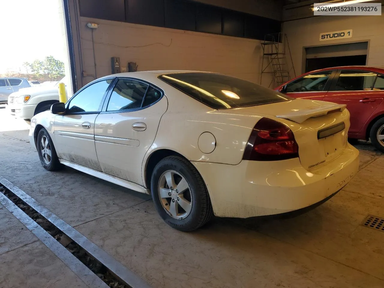 2008 Pontiac Grand Prix VIN: 2G2WP552381193276 Lot: 50191544