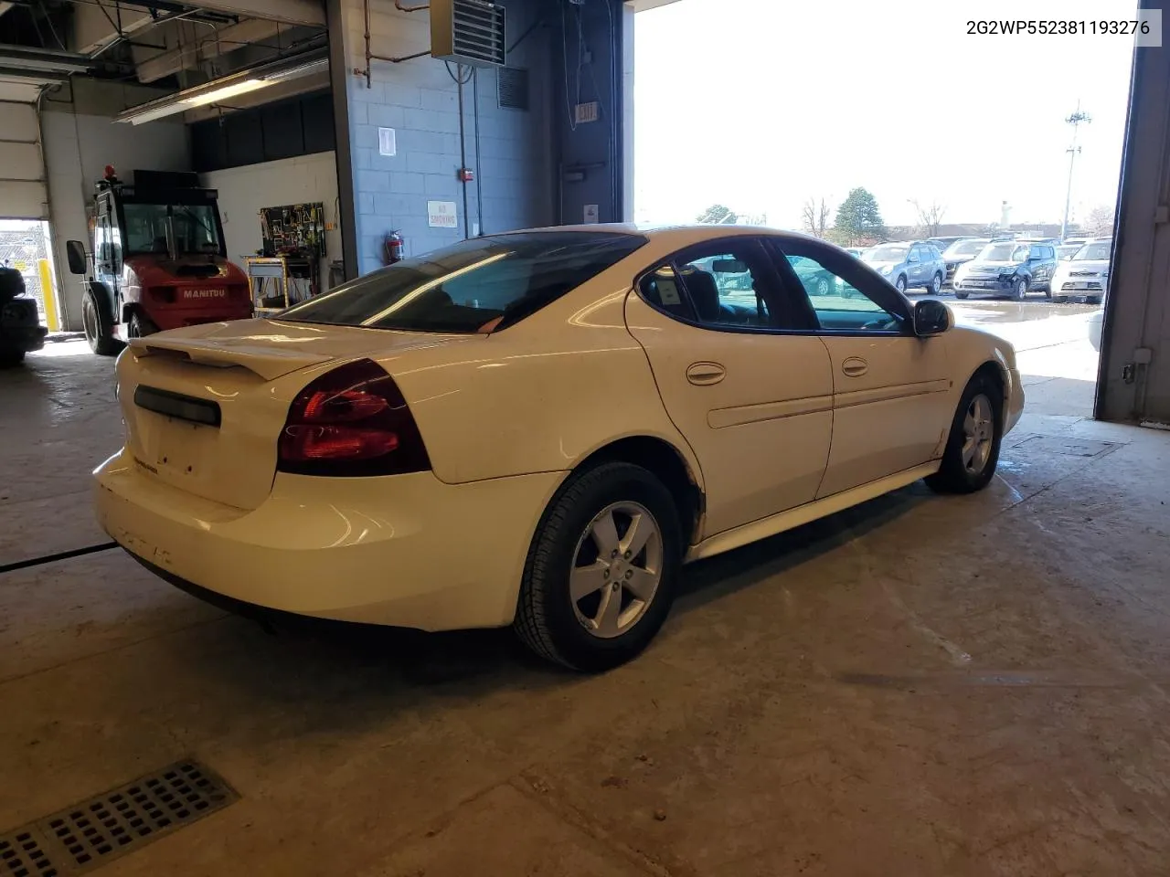 2G2WP552381193276 2008 Pontiac Grand Prix