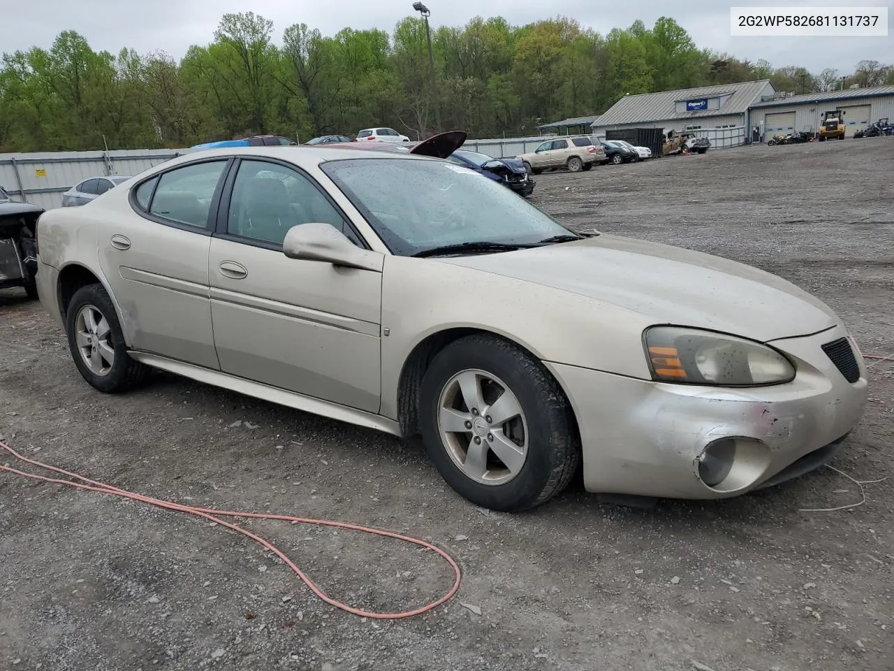 2008 Pontiac Grand Prix VIN: 2G2WP582681131737 Lot: 51788944