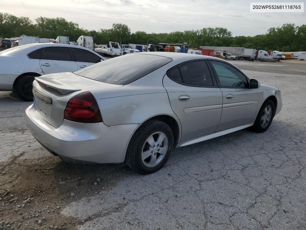 2G2WP552681118765 2008 Pontiac Grand Prix