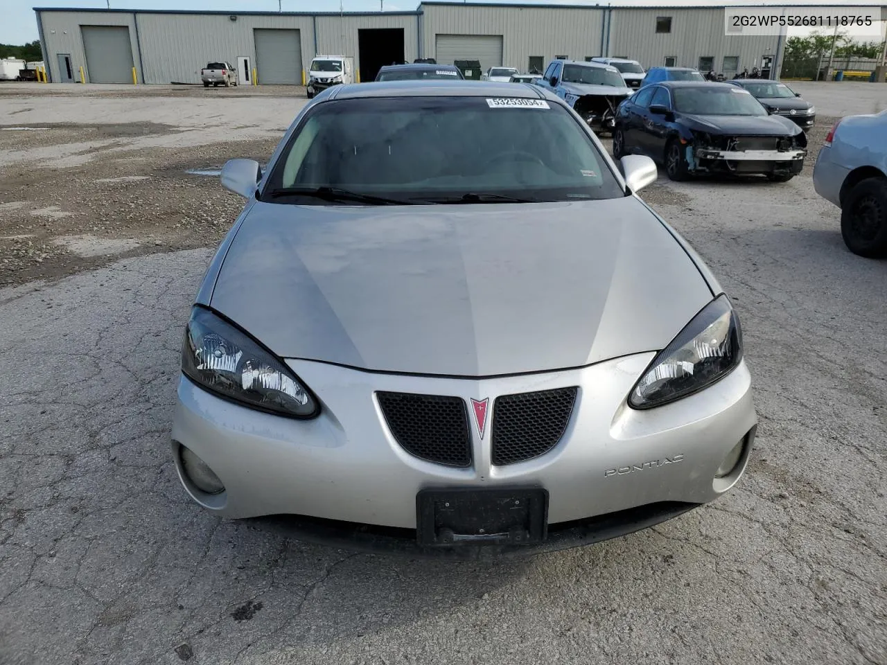 2G2WP552681118765 2008 Pontiac Grand Prix