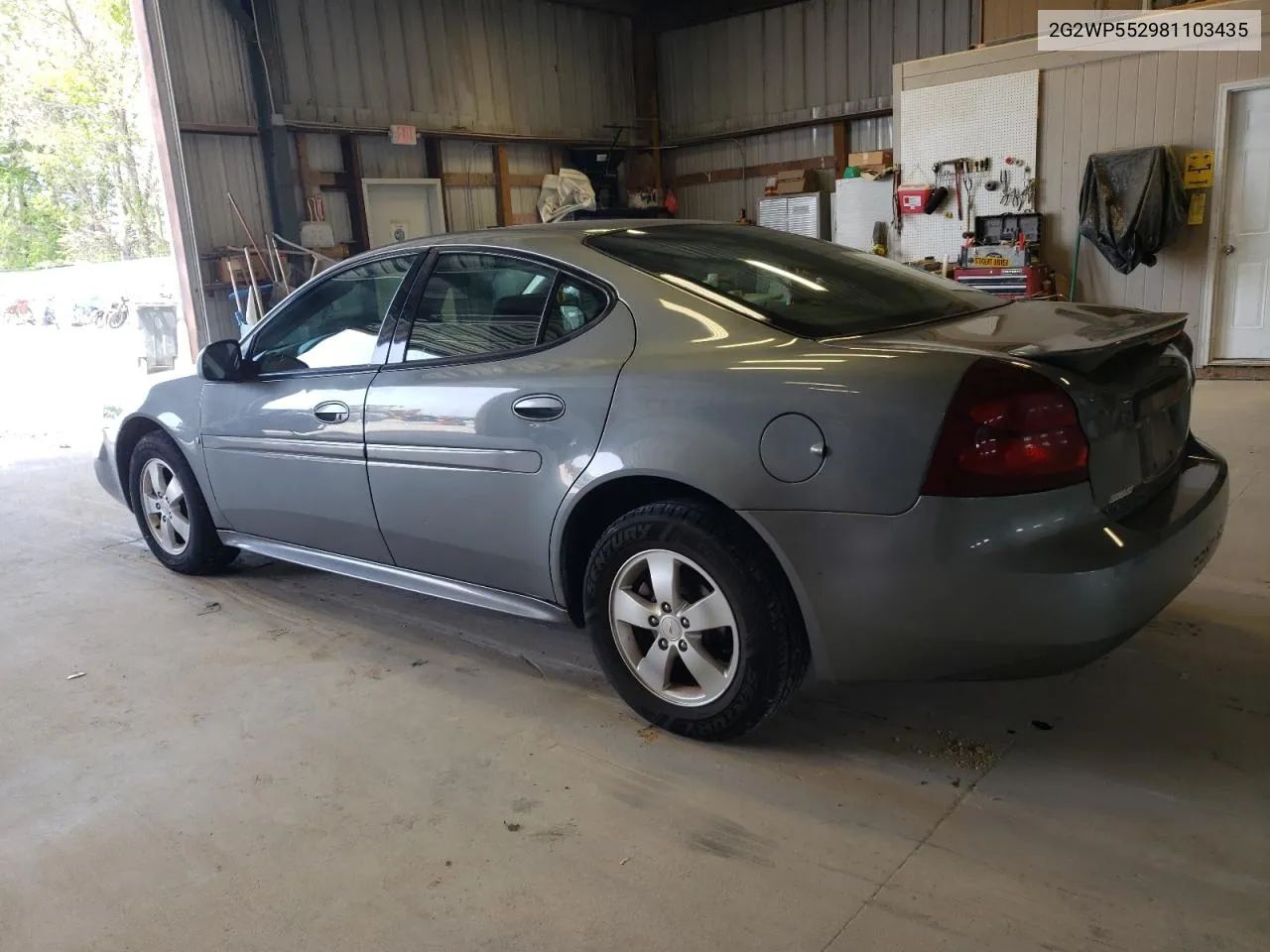 2008 Pontiac Grand Prix VIN: 2G2WP552981103435 Lot: 53325234