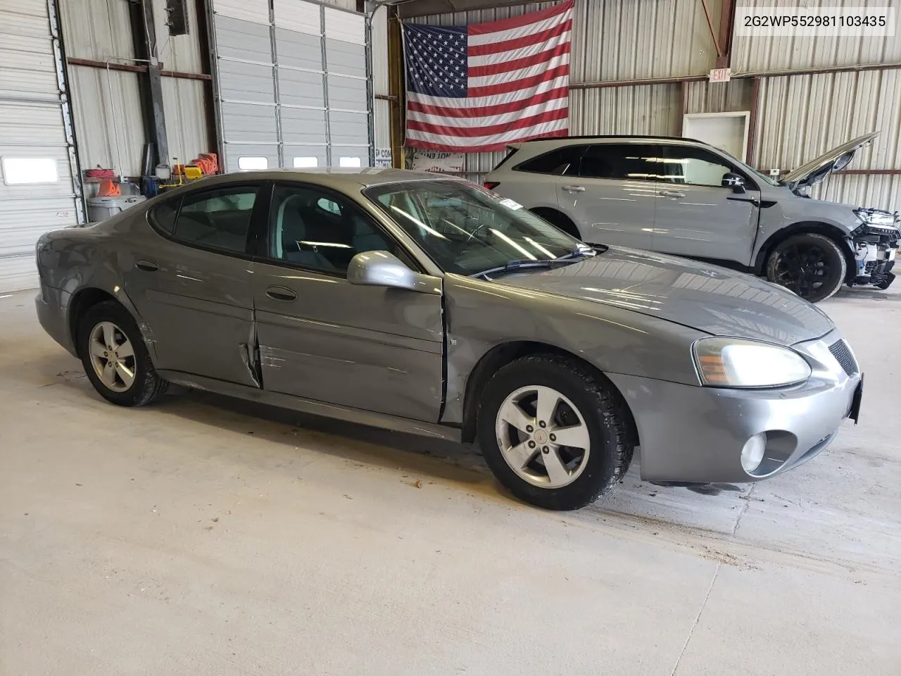 2008 Pontiac Grand Prix VIN: 2G2WP552981103435 Lot: 53325234