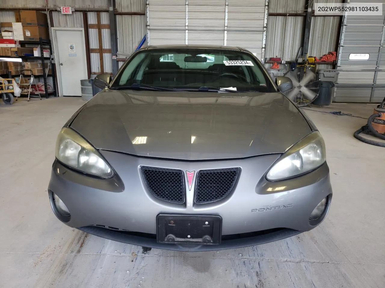 2G2WP552981103435 2008 Pontiac Grand Prix