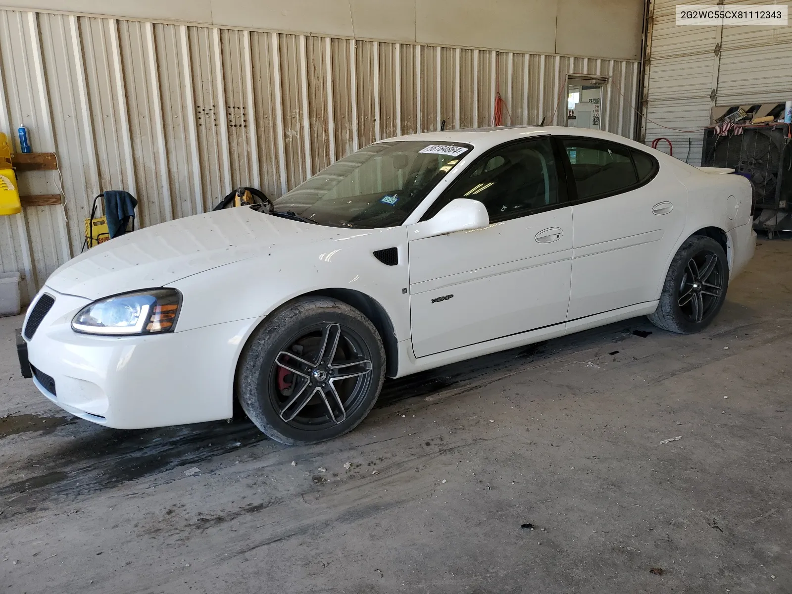 2G2WC55CX81112343 2008 Pontiac Grand Prix Gxp