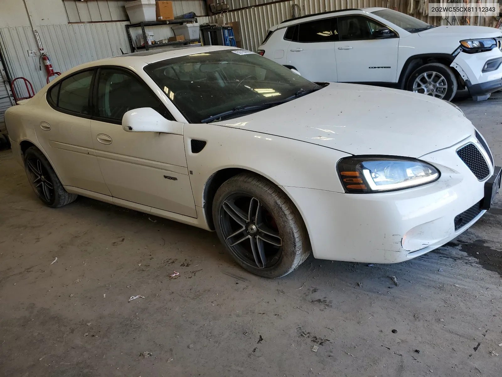 2G2WC55CX81112343 2008 Pontiac Grand Prix Gxp