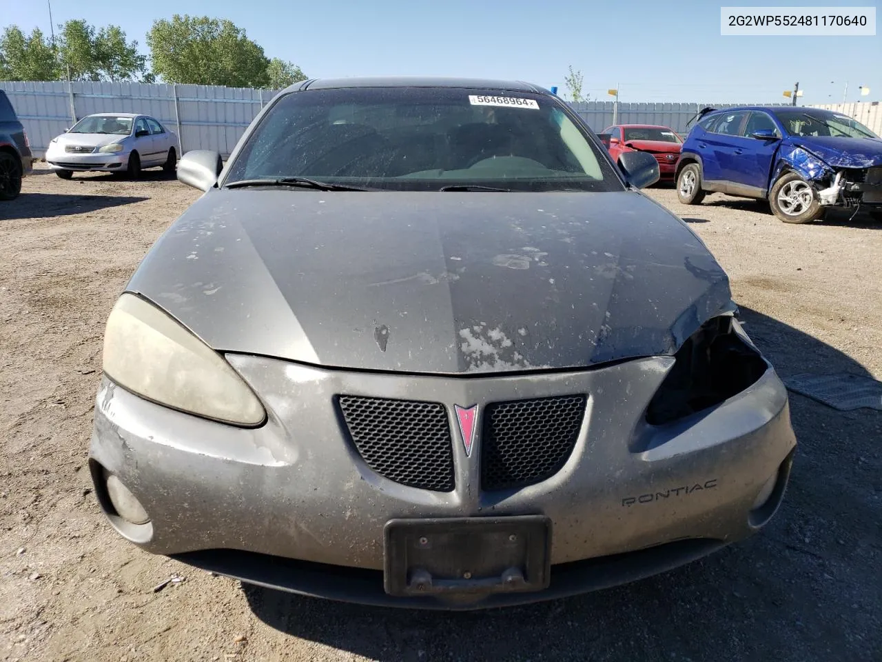 2G2WP552481170640 2008 Pontiac Grand Prix