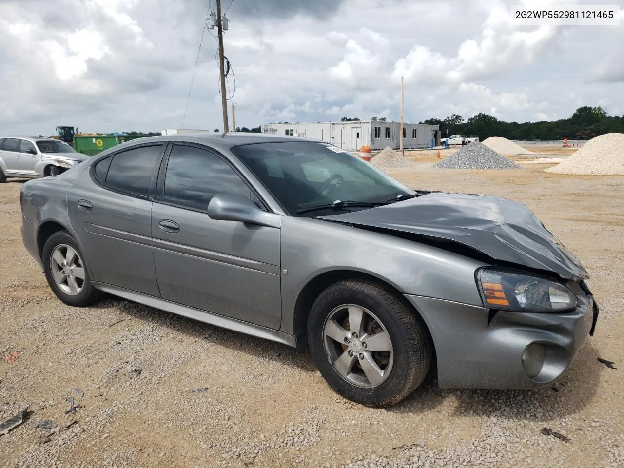 2G2WP552981121465 2008 Pontiac Grand Prix