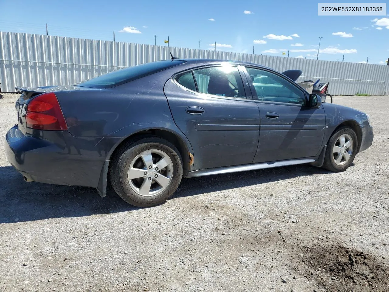 2G2WP552X81183358 2008 Pontiac Grand Prix